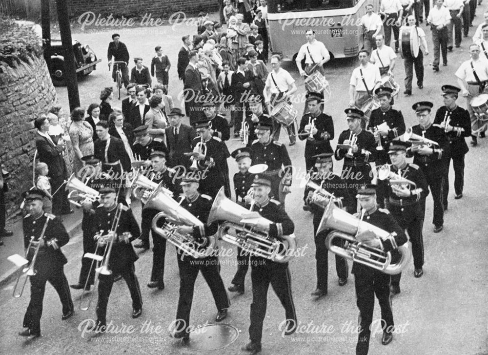 Creswell Colliery Band and Boys Brigade, Elmton Road, Creswell