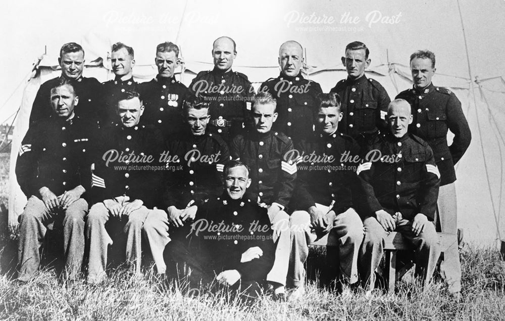 Unidentified group in uniform