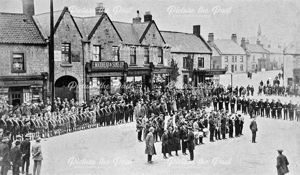 Parade in Bolsover Market Place