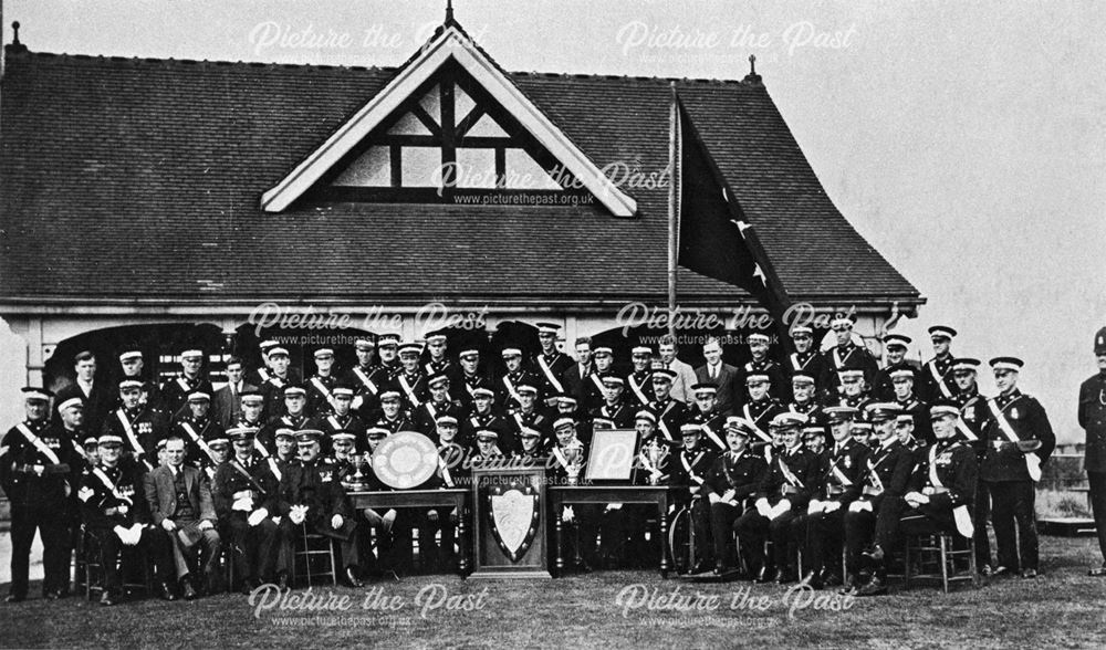 Bolsover Colliery Ambulance Brigade, c 1940s