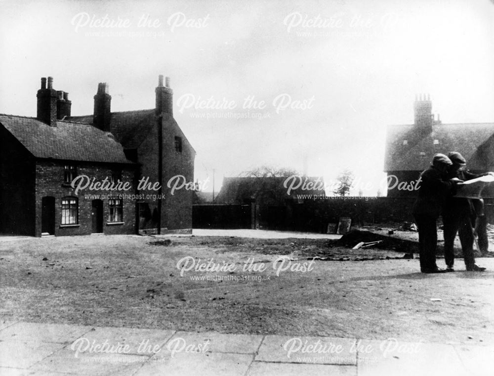 Church Way under construction