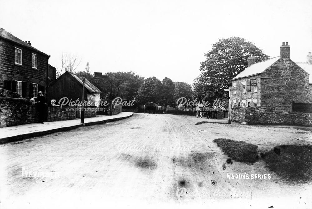 Junction of Newbold Village and Littlemoor, Newbold, Chesterfield, 1908