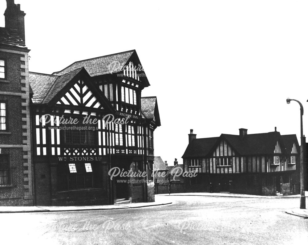 St Mary's Gate Junction with Vicar Lane and Hollis Lane
