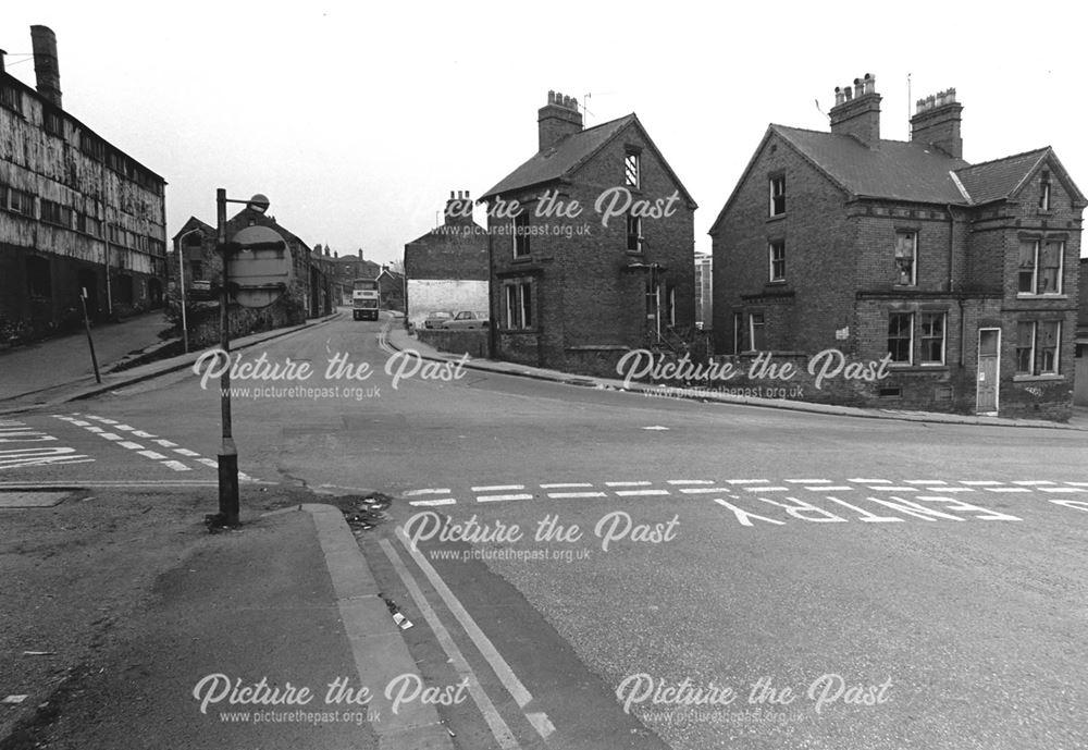 Tapton Lane and Durrant Road, Chesterfield, 1981