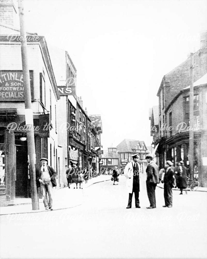 Knifesmithgate from Cavendish Street, c. 1932