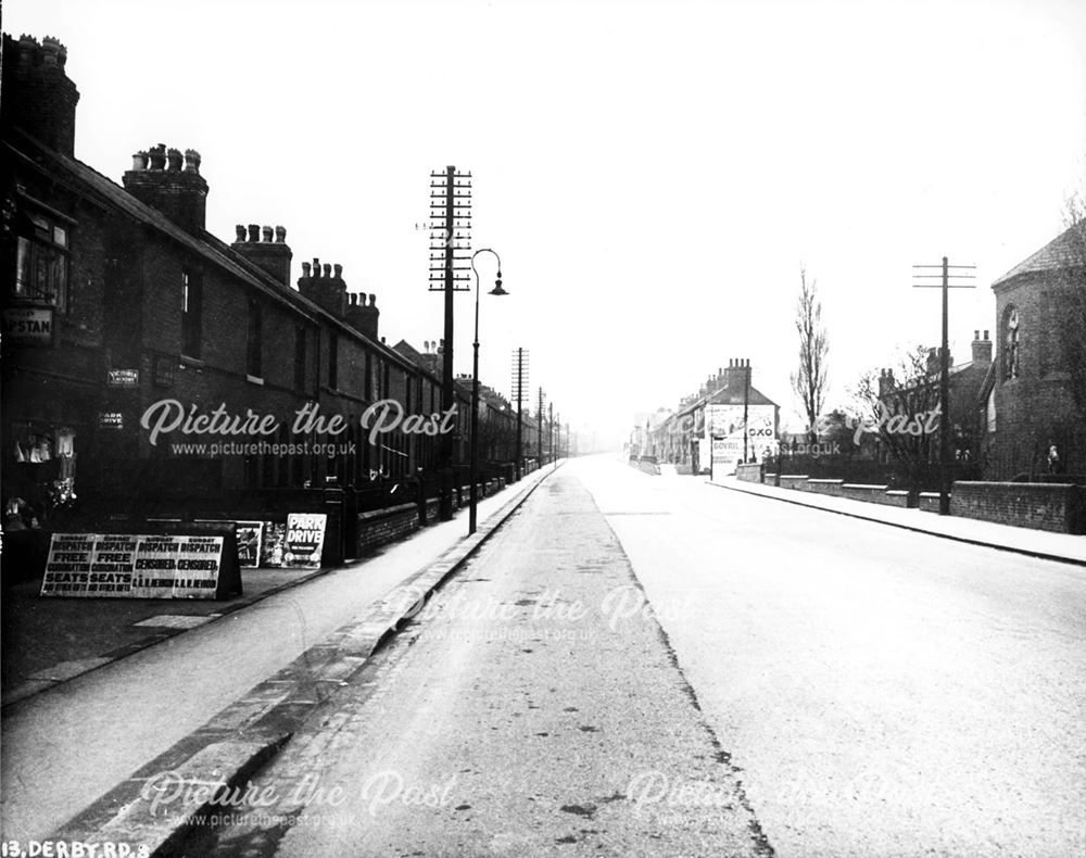Derby Road looking south to St Augustine's Road.