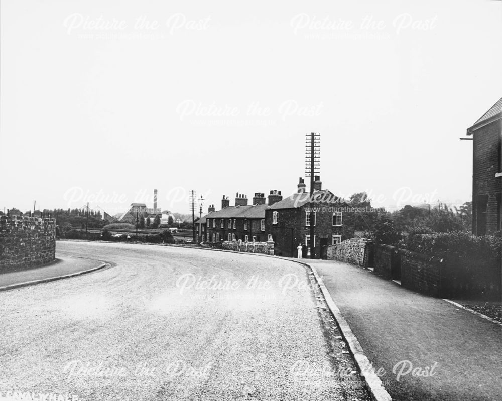 Canal Wharf leading to Hazelhurst Lane, c 1930