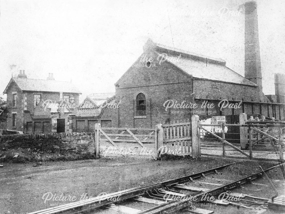 Whittington Gas Works, c 1890