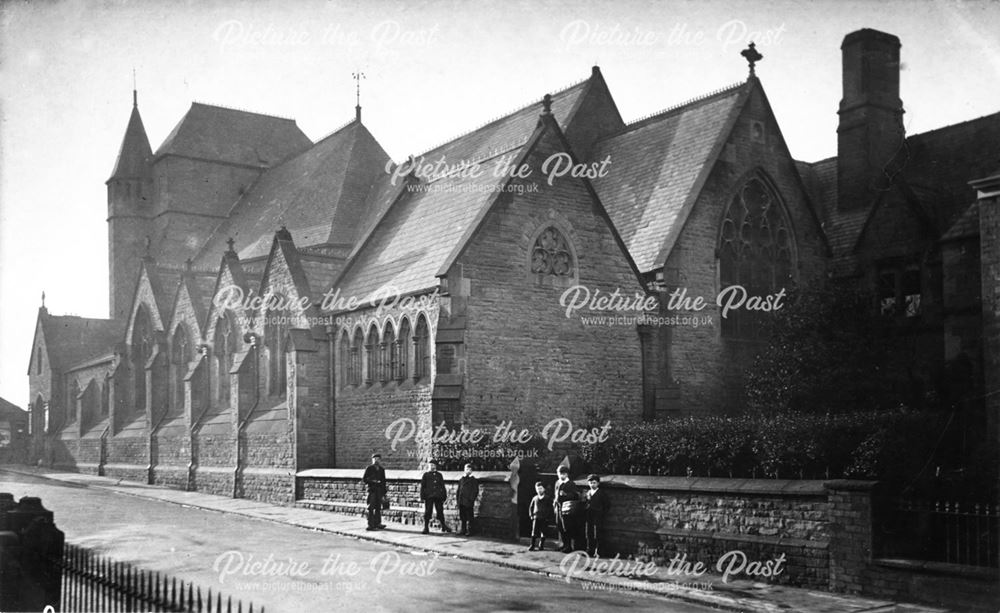 Roman Catholic Church of St Mary and the Annunciation, Spencer Street, Chesterfield, 1910