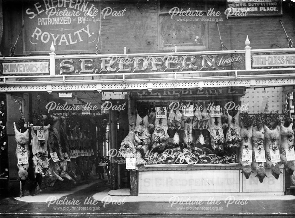 Redfern's butchers shop