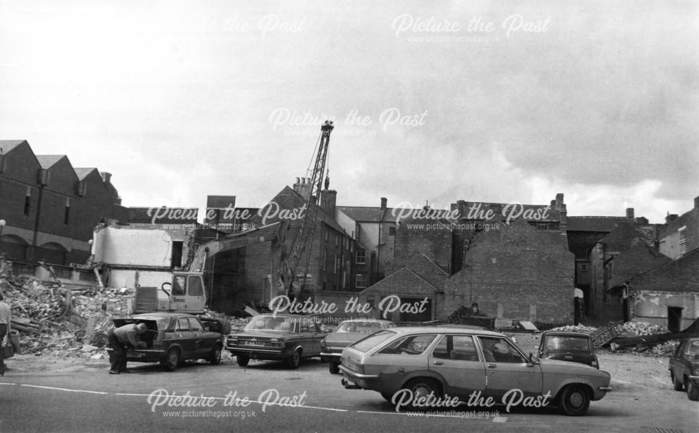 Demolition of Police Station, New Beetwell Street