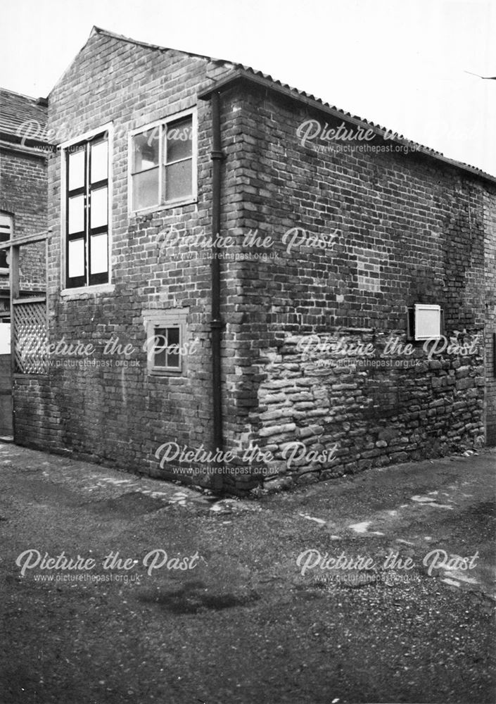 Rear of buildings on Beetwell Street before demolition