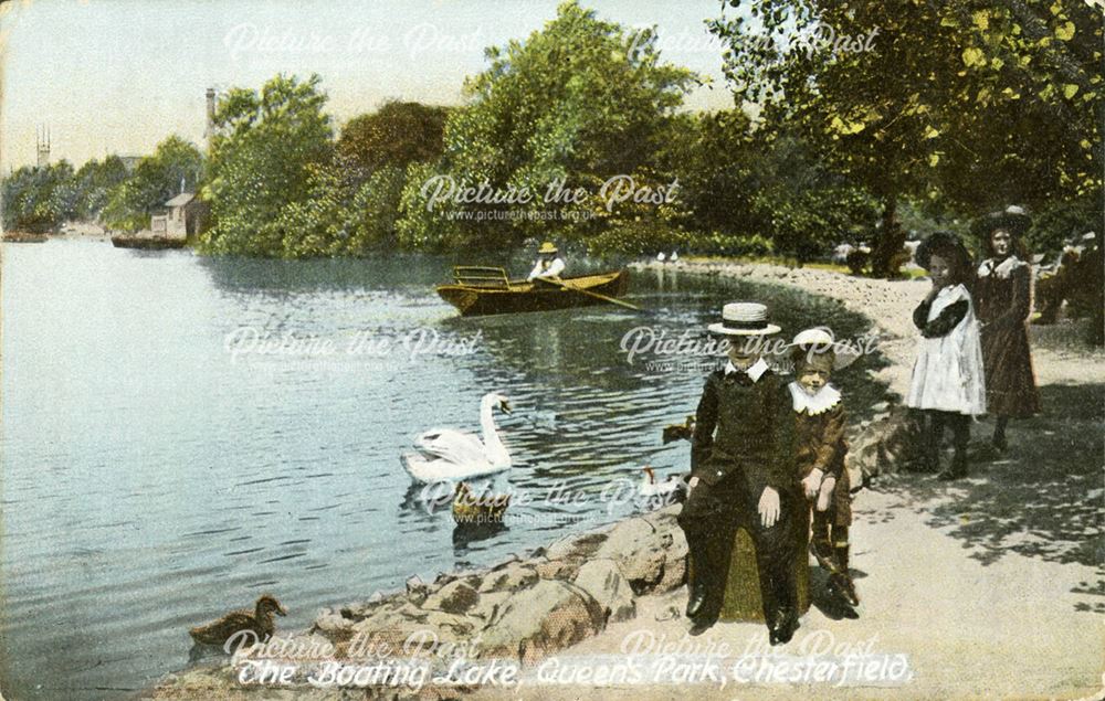 Queen's Park boating lake