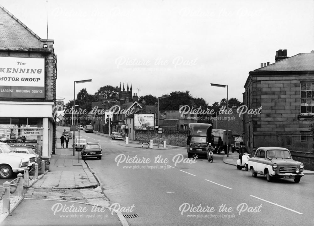 Junction of Holywell Street - Sheffield Road - Newbold Road