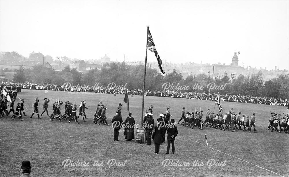 Empire Day Celebrations, Chesterfield, 1913