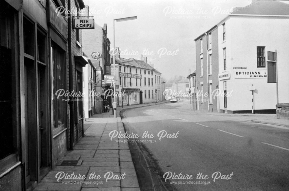 Holywell Street, Chesterfield, c 1960s