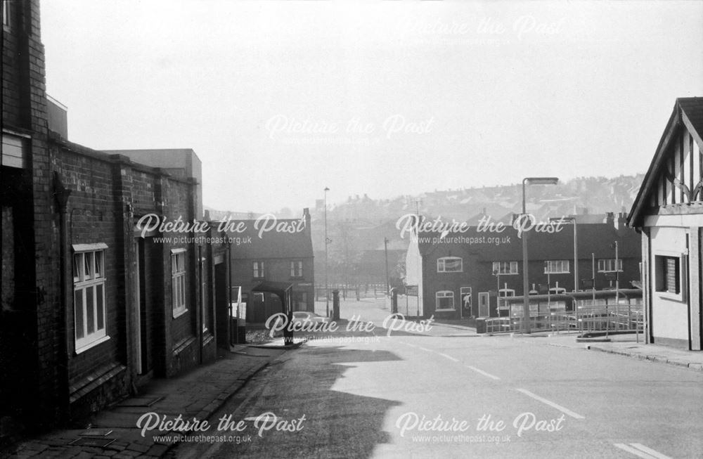 Tontine Road looking towards Markham Road, Chesterfield, c 1960s