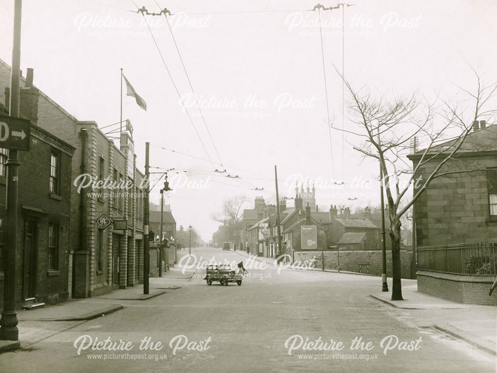 Newbold Road, Chesterfield, c 1930s