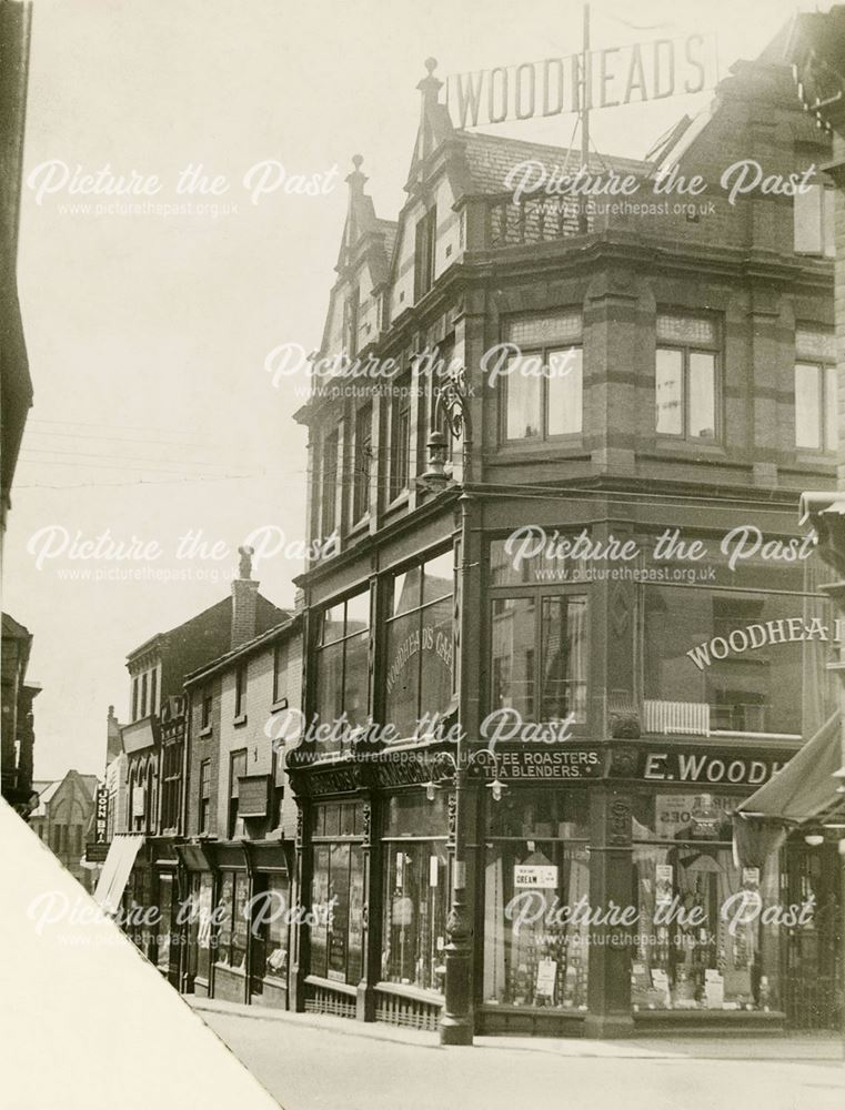 Woodheads Cafe, Packers Row, Chesterfield, c 1930s