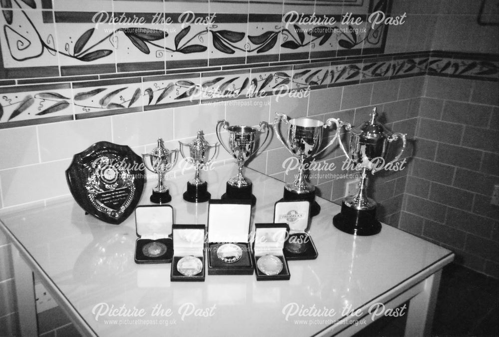 Cups and Medals awarded to Frederick's Ice Cream Company, Brampton, Chesterfield, 2004