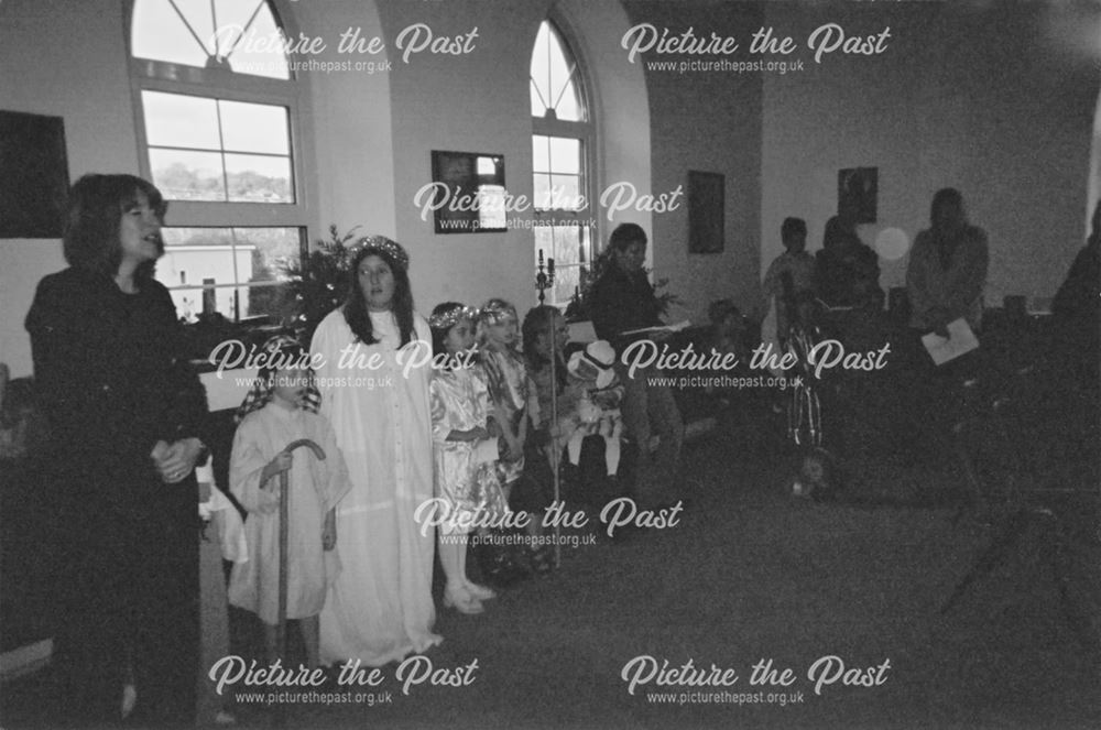 Nativity Play at St Peter's Church, Cotton Mill Hill, Holymoorside, Chesterfield, 2004