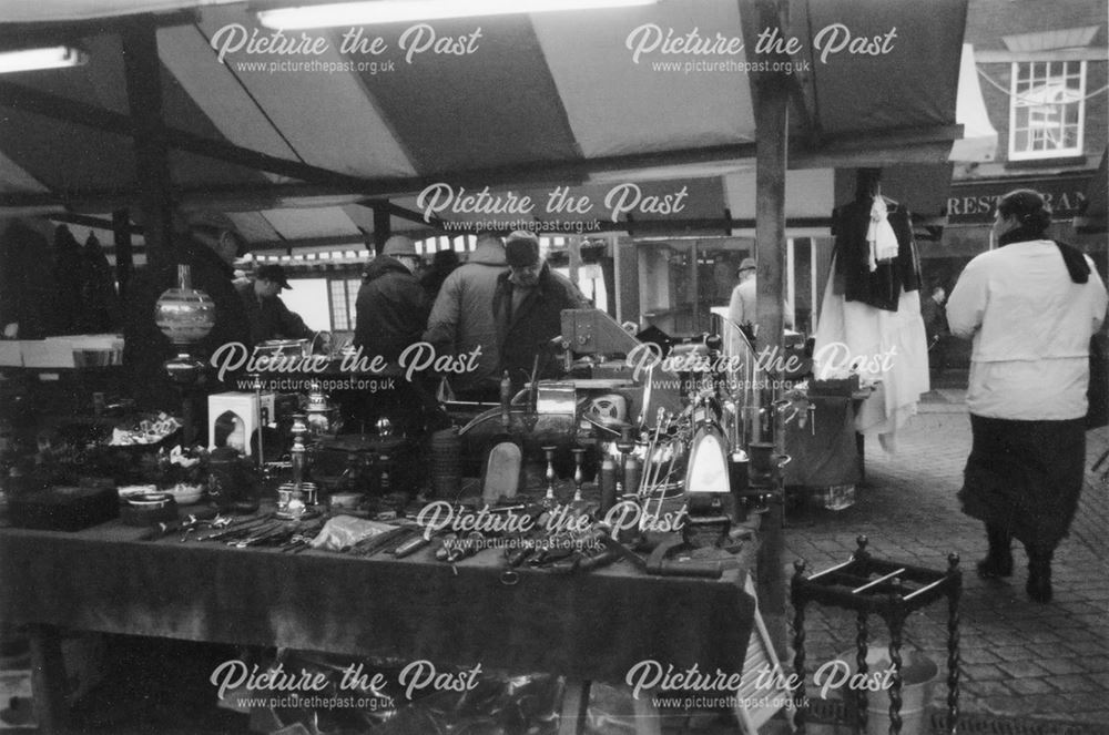 Thursday Flea Market at the Market Place, Chesterfield, 2004
