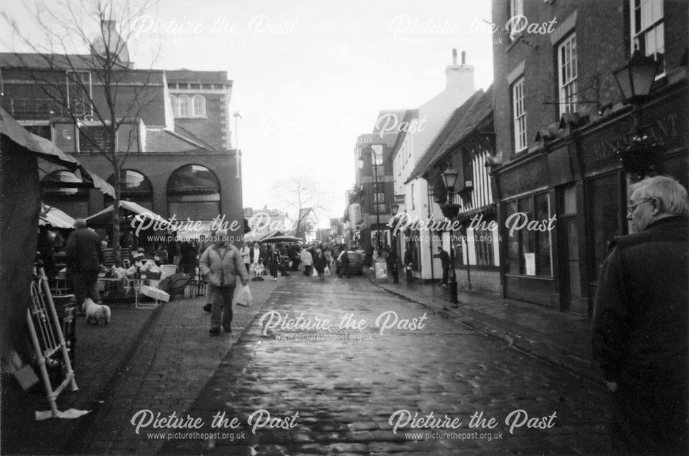 Thursday Flea Market at the Market Place, Chesterfield, 2004