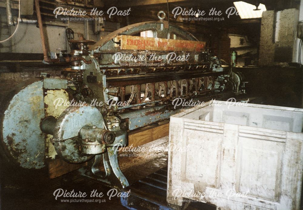Some of the Historic Machinery still in use, Clayton Tannery, Chesterfield, 2004