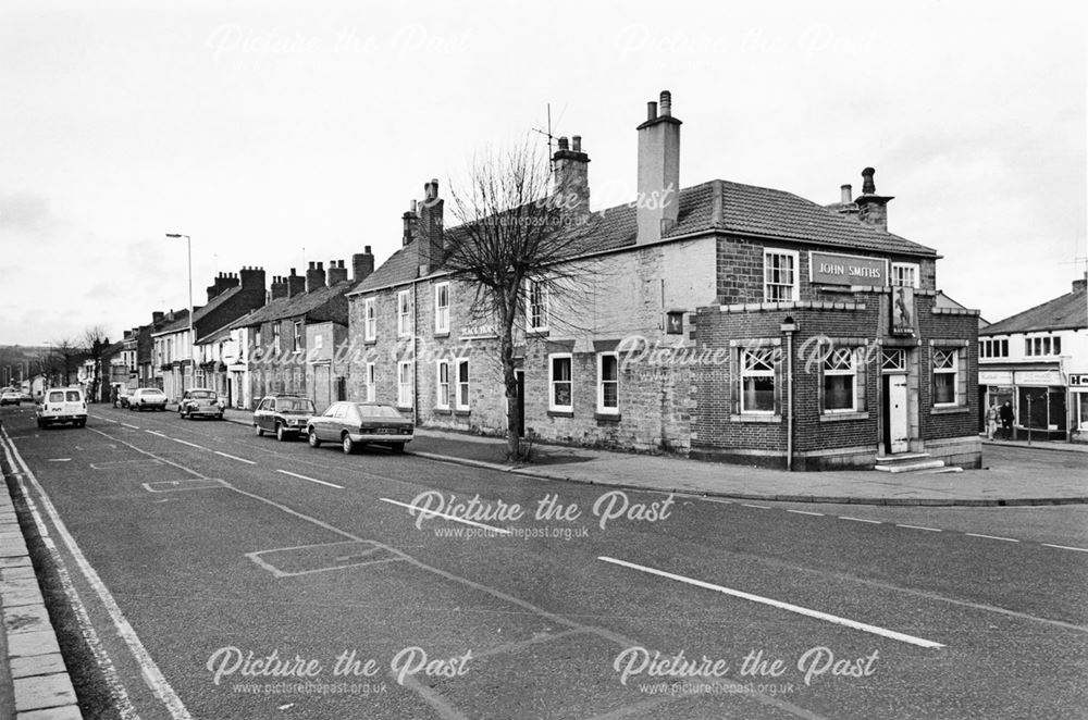 The Black Horse Public House, Whittington Moor, 1980