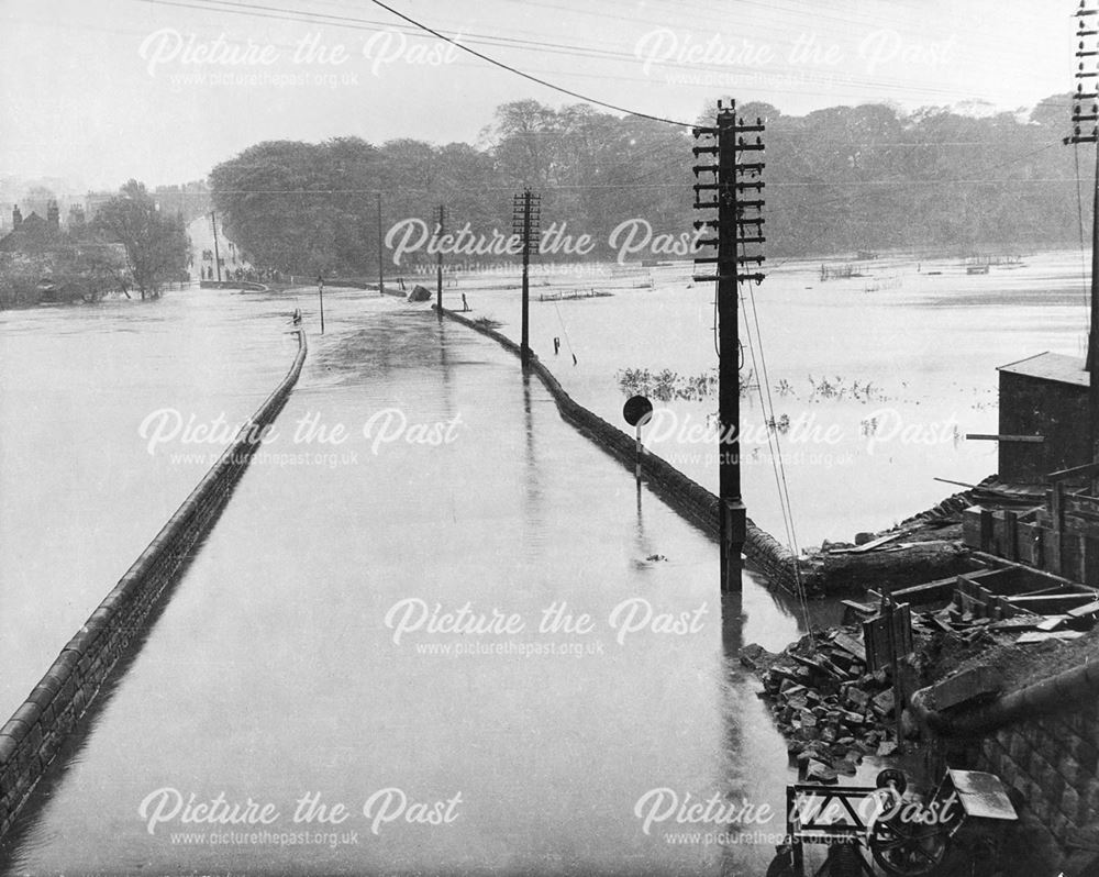 Floods at Hasland