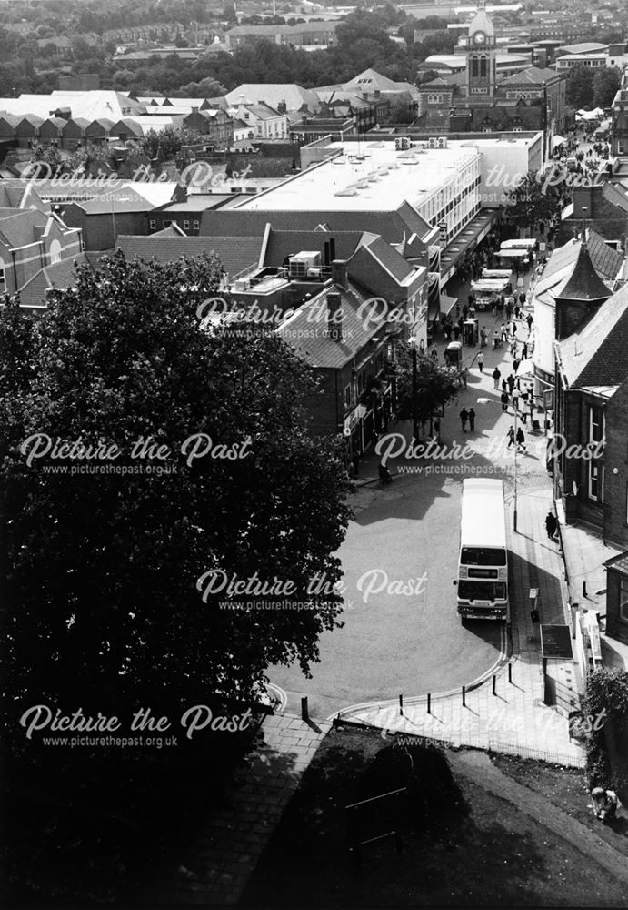 Burlington Street from Parish Church, 2000