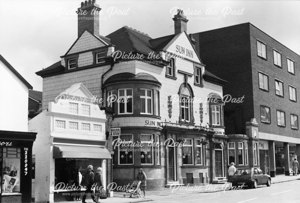 Sun Inn Public House, West Bars, Chesterfield, 1988