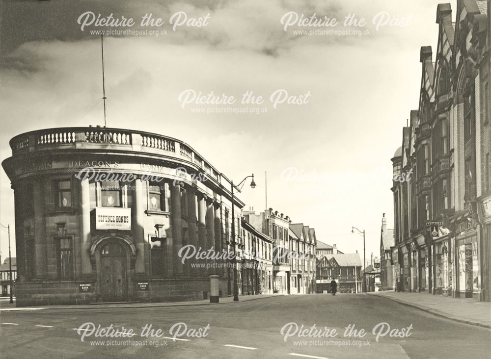 Williams Deacons Bank, Stephenson Place, Chesterfield, c 1940