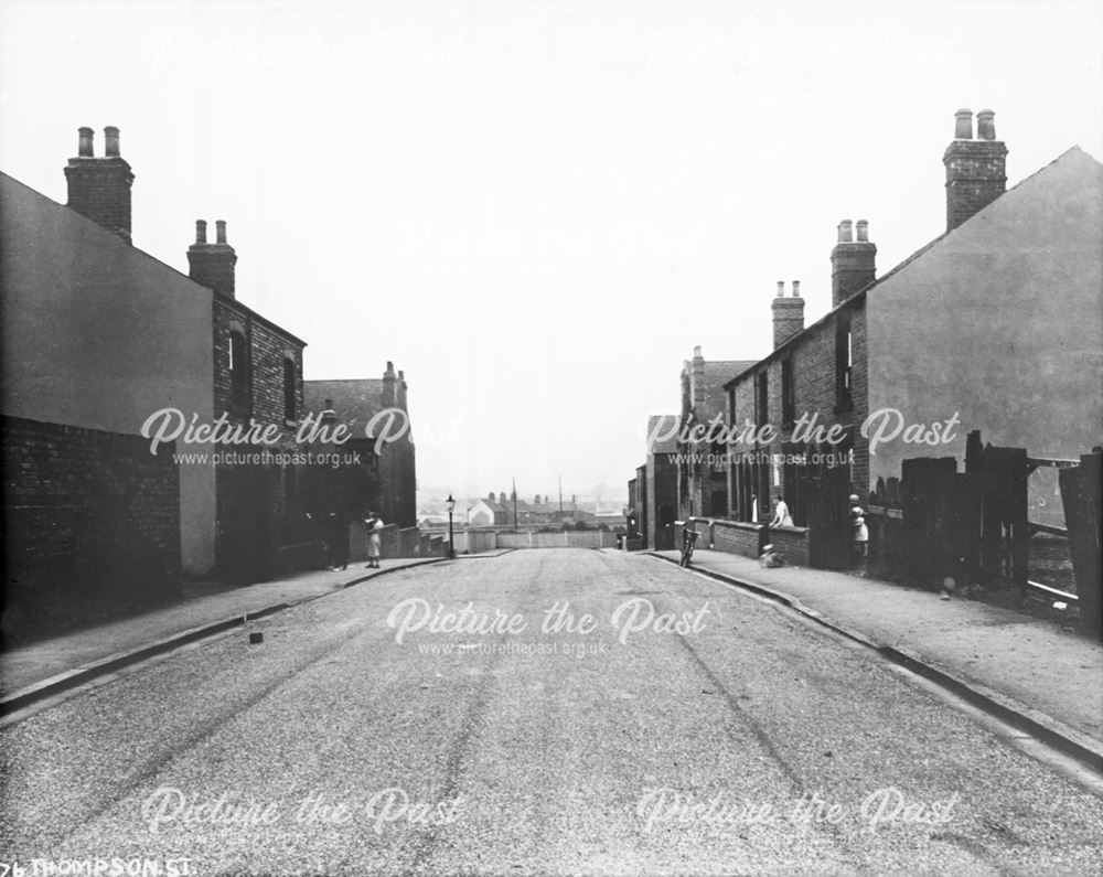 Thompson Street, Whittington Moor, Chesterfield, c 1930s