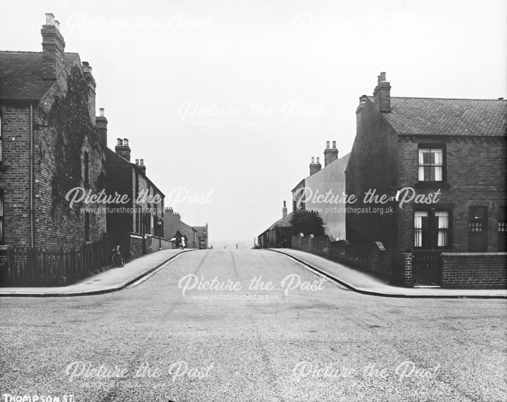 Thompson Street, Whittington Moor, Chesterfield, c 1930s