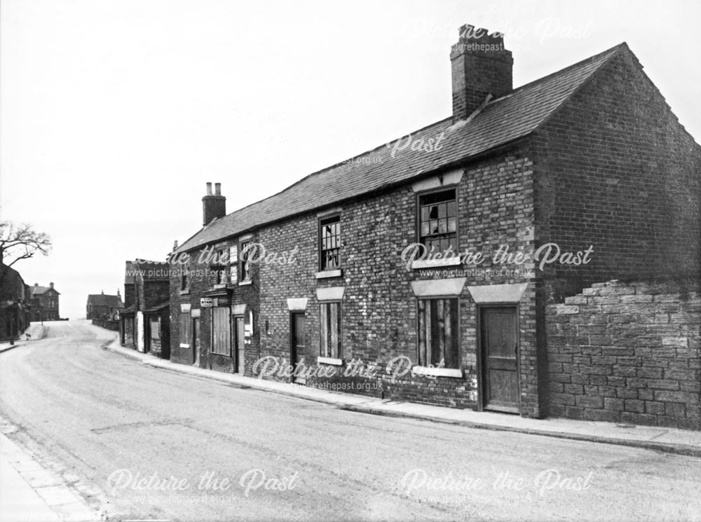 High Street, Old Whittington, Chesterfield, c 1930s