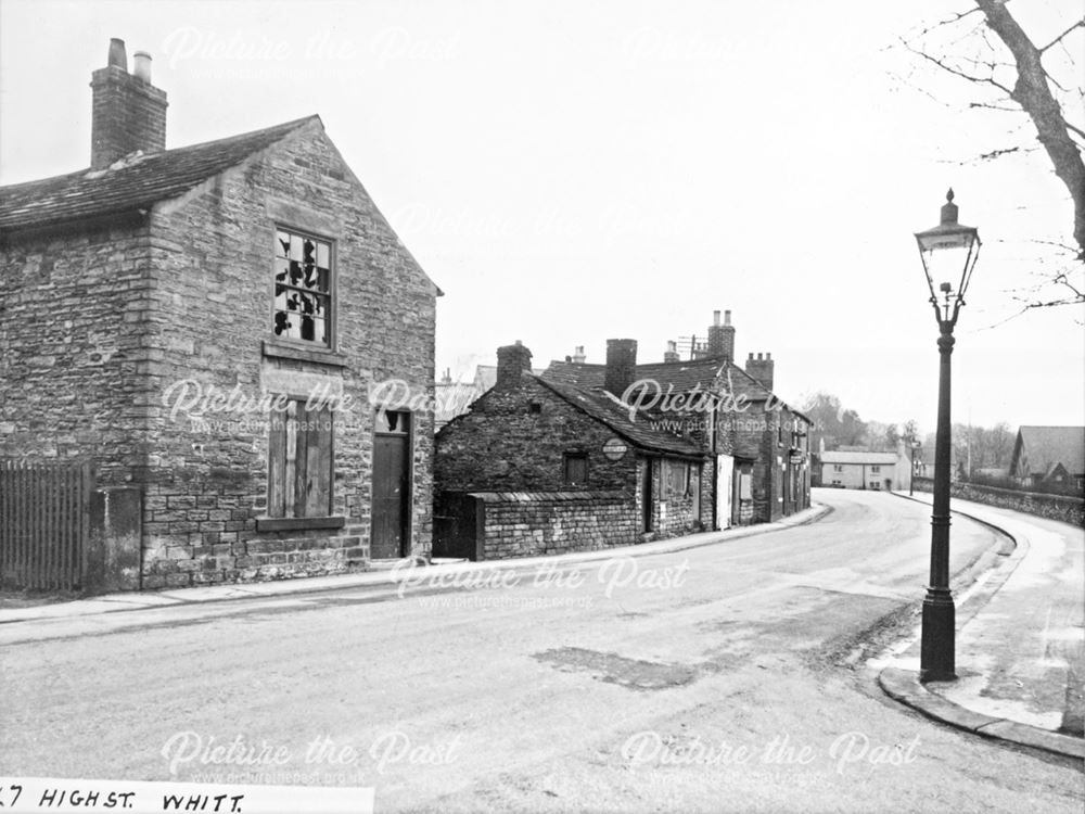 High Street, Old Whittington, Chesterfield, c 1930s