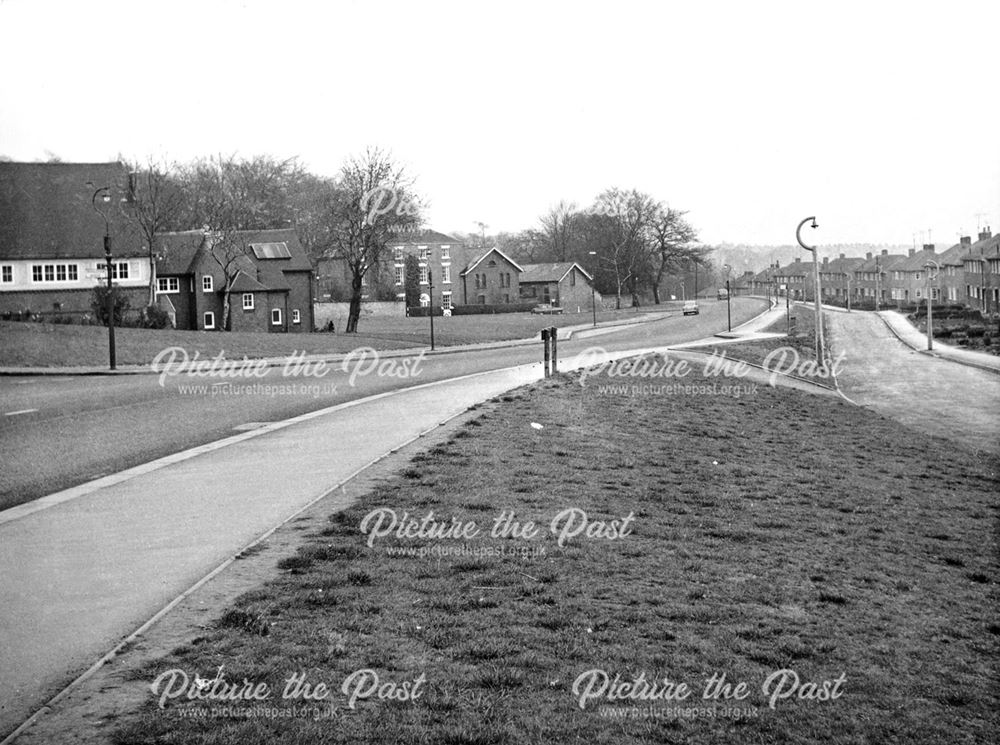 High Street, Old Whittington, Chesterfield, 1962