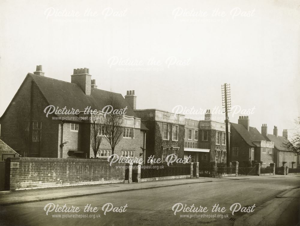 Miners Rescue Station and Cottages, Infirmary Road, Chesterfield, 1930s