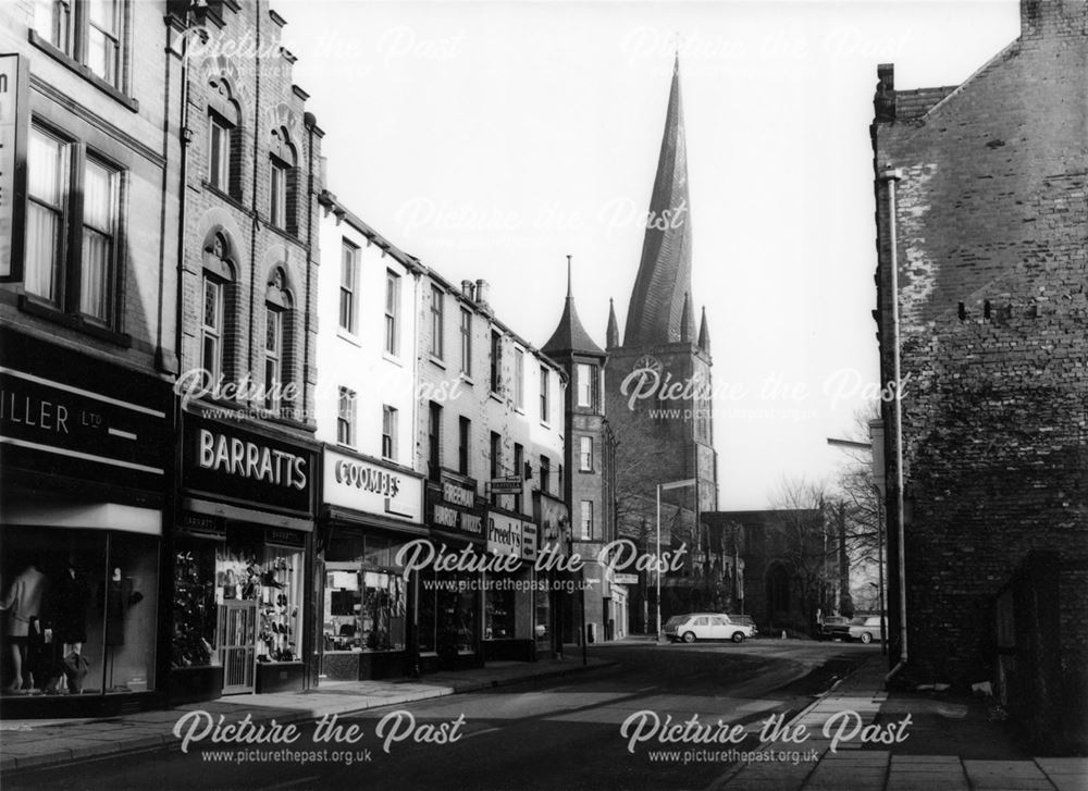 Burlington Street, Chesterfield, c 1960