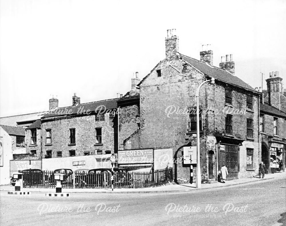 No. 45 and 45a St. Mary's Gate, Chesterfield, 1958