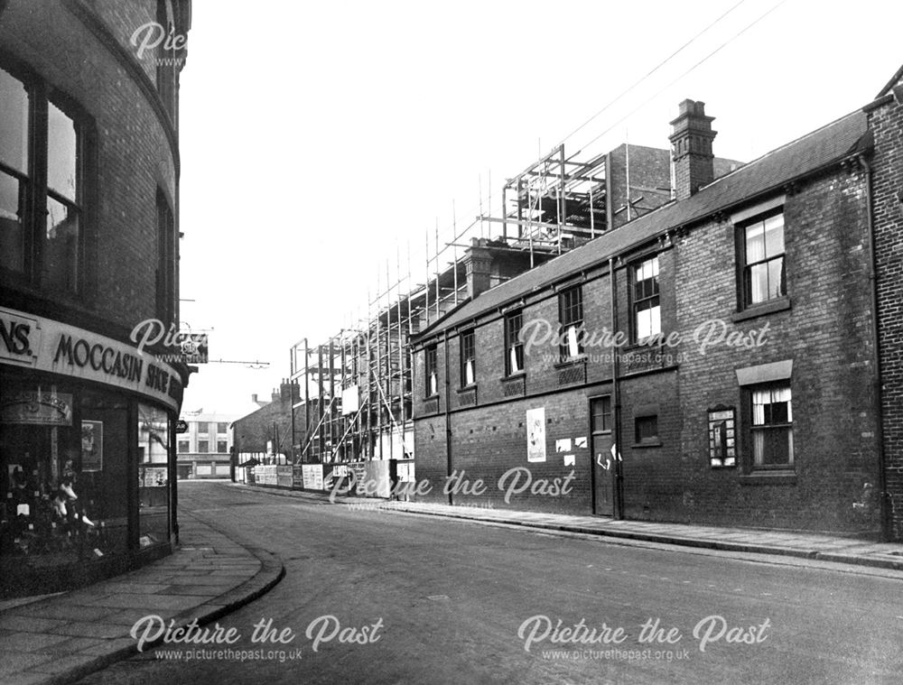 Cavendish Street from Holywell Cross, Chesterfield, c 1935