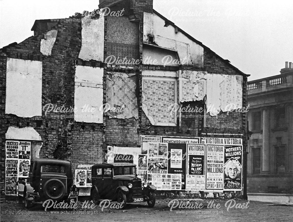 Cavendish Street, Demolition, Chesterfield, 1935