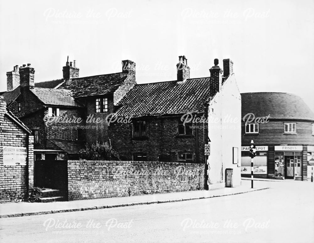 Rear of No. 25-31 Lordsmill Street, Chesterfield, 1959