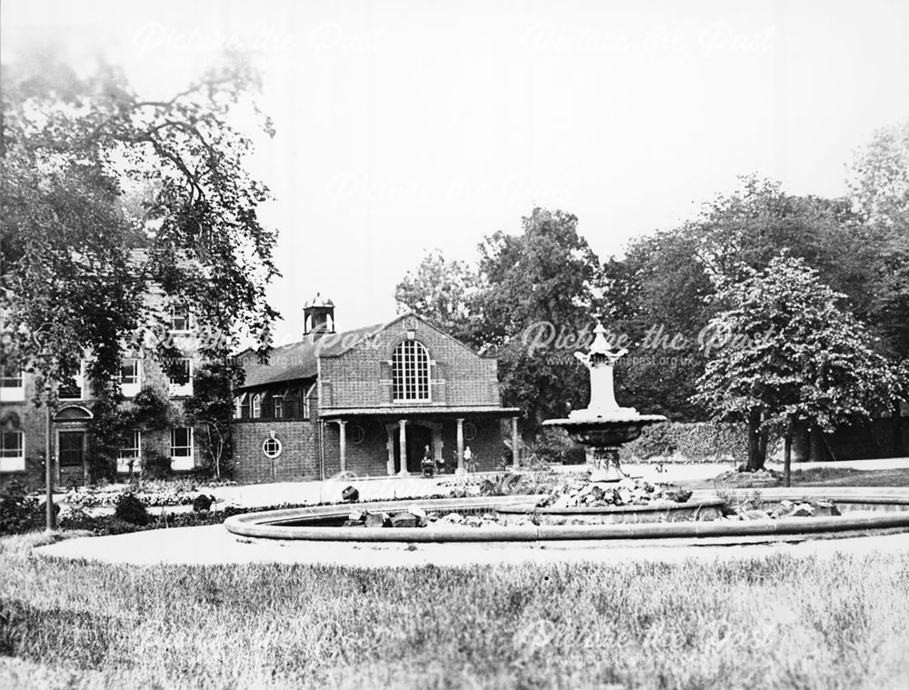 Village Concert Hall in Eastwood Park, Hasland, c 1935