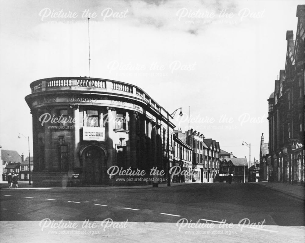 Williams Deacons Bank, Stephenson Place, Chesterfield, c 1940