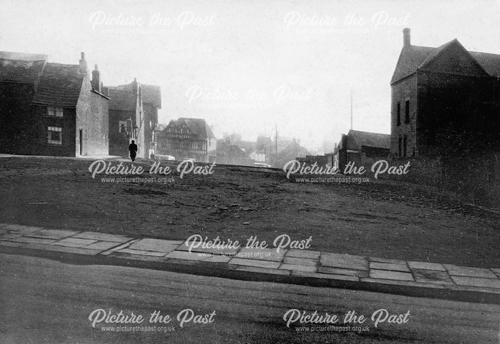 Elder Way from Saltergate, Chesterfield, c 1934