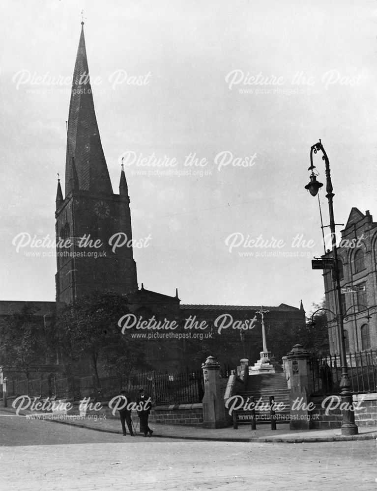 St Mary and All Saint's Parish Church, St Mary's Gate, Chesterfield, 1920