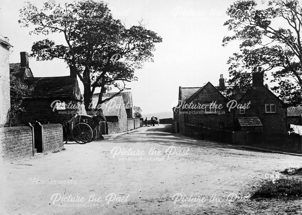 Longedge Lane junction, Wingerworth, Chesterfield, 1902