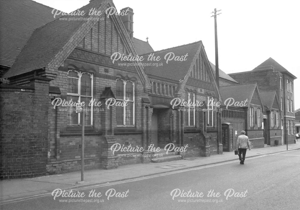 St James Hall, Vicar Lane, Chesterfield, 1984